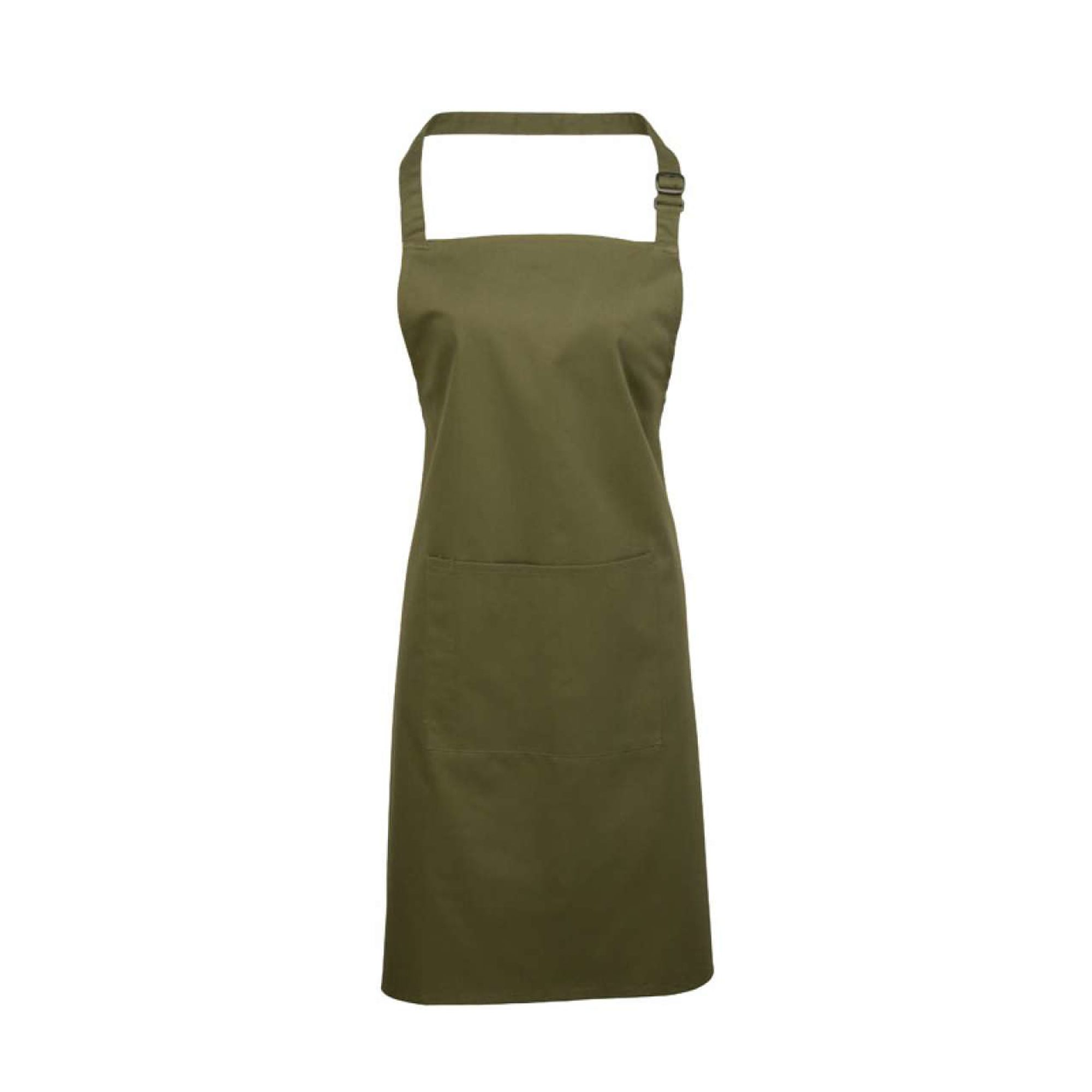 Premier Colours Bib Apron - zsebes felszolgáló kötény