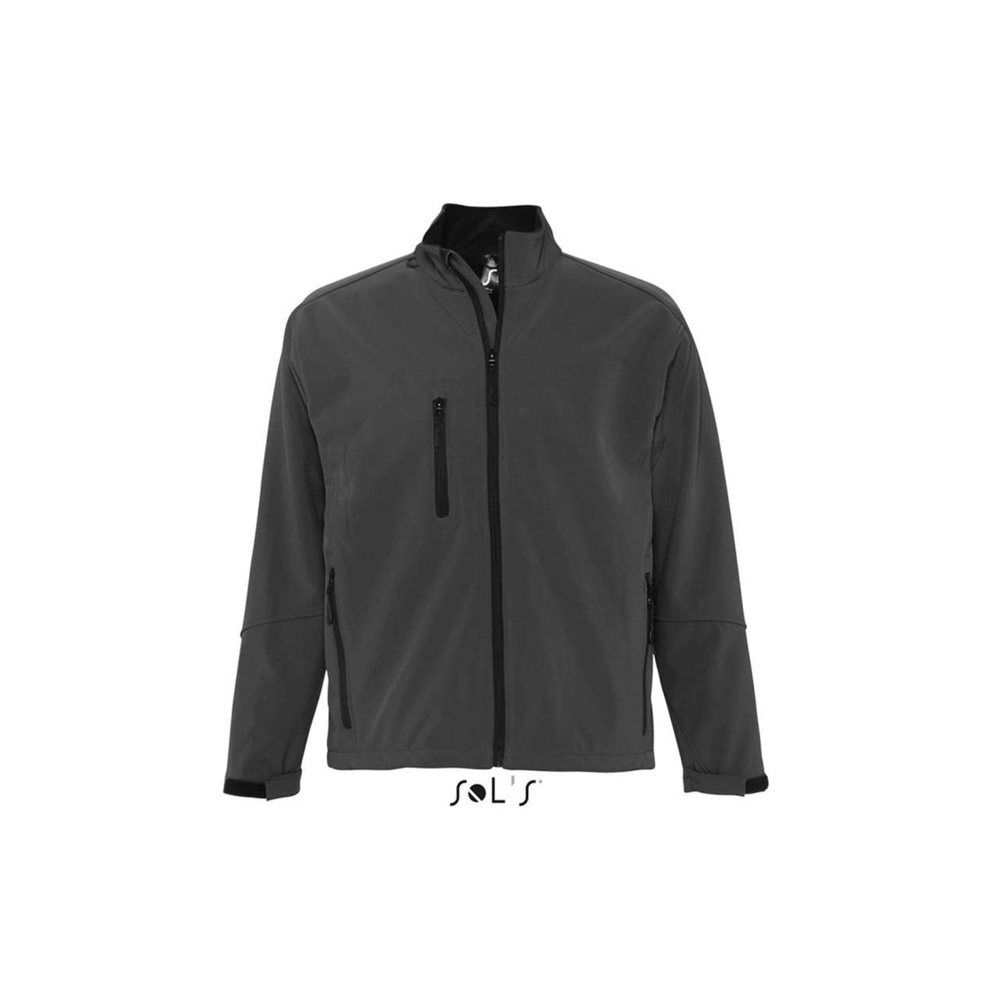 Sols Relax Softshell - galléros, cipzáras férfi pulóver