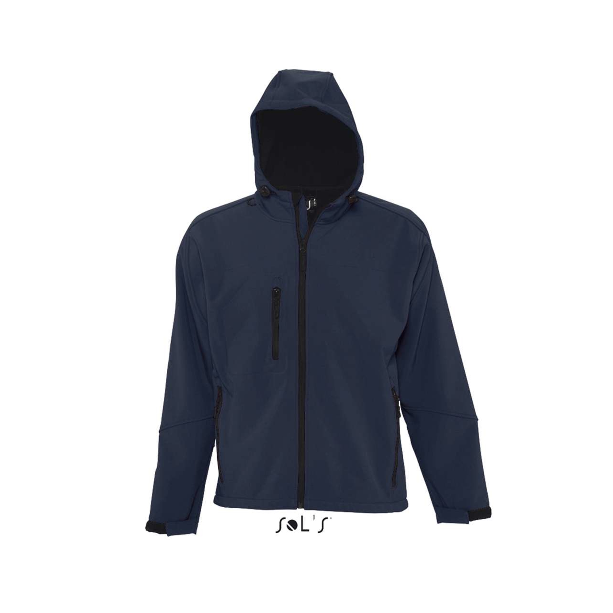 Sols Replay Softshell - kapucnis, cipzáras férfi dzseki
