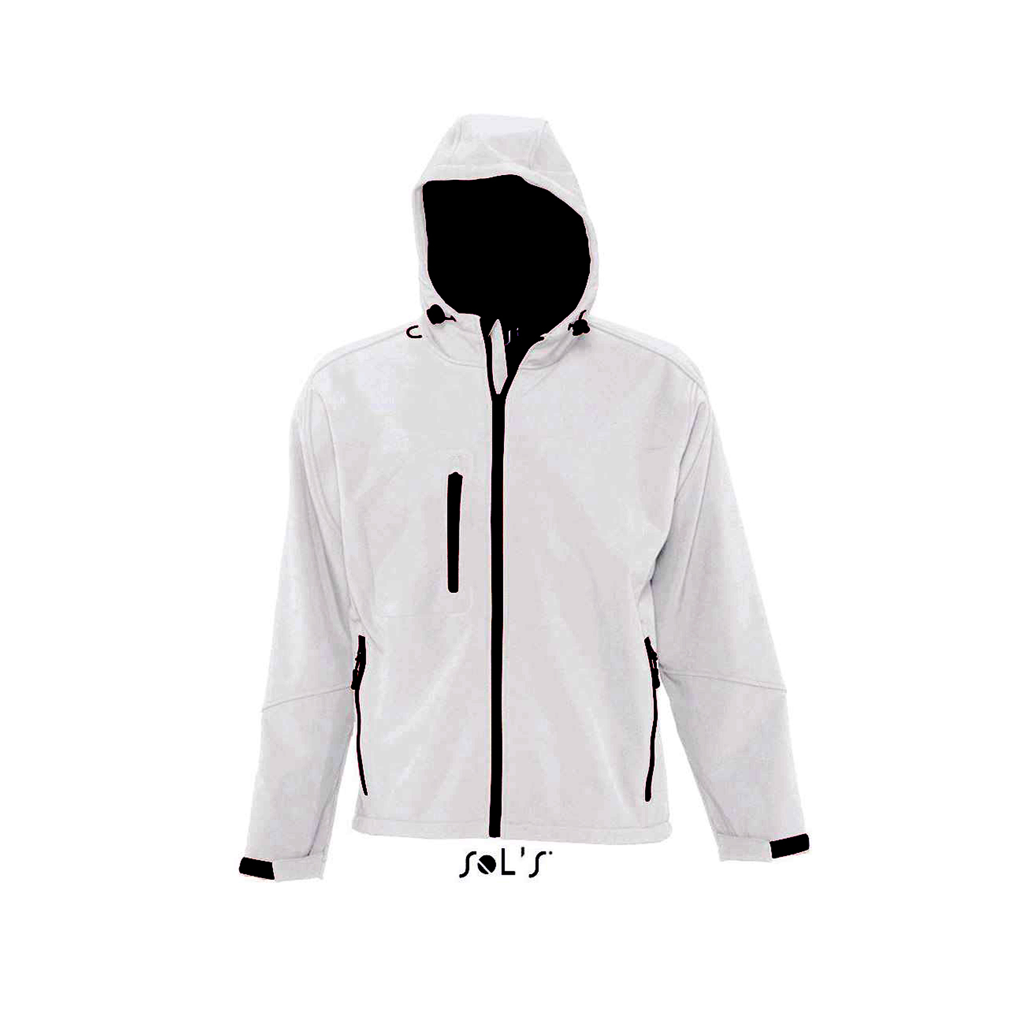Sols Replay Softshell - kapucnis, cipzáras férfi dzseki