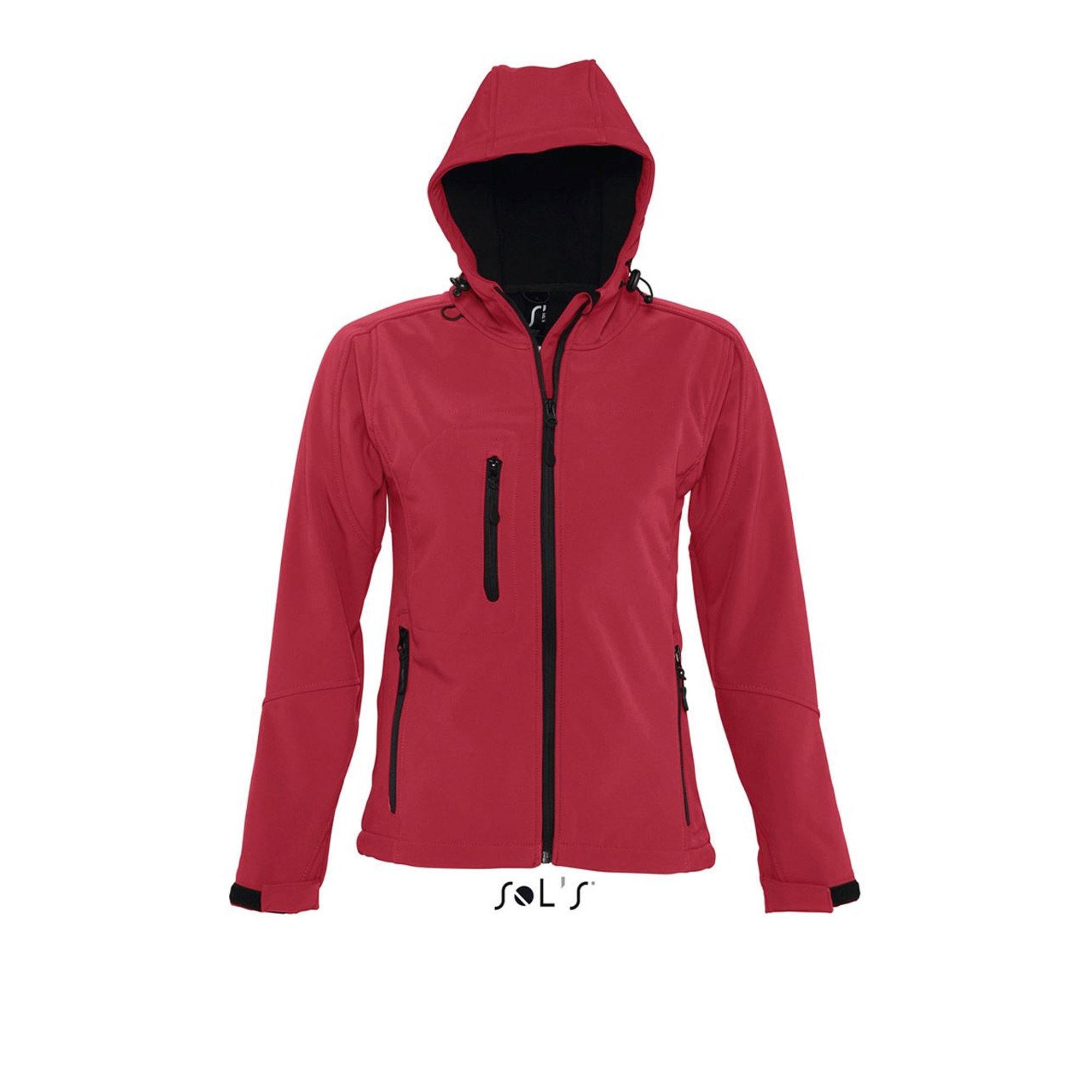 Sols Replay Softshell - kapucnis, cipzáras női dzseki