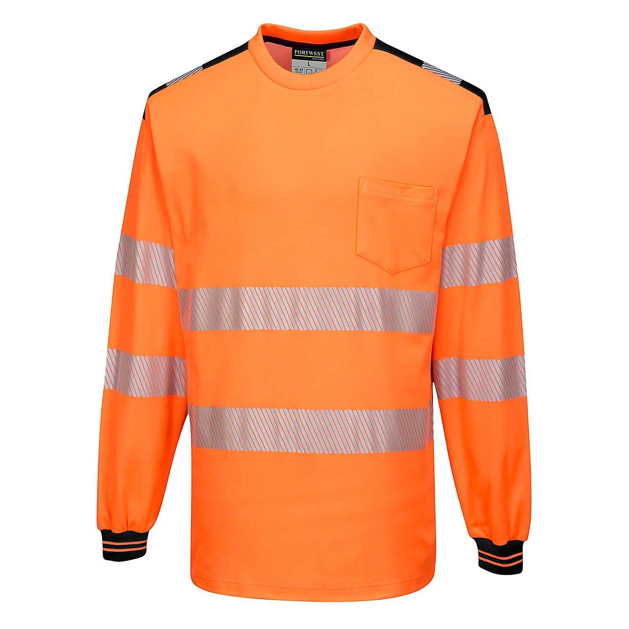 PW3 HI-VIS láthatósági hosszú ujjú póló