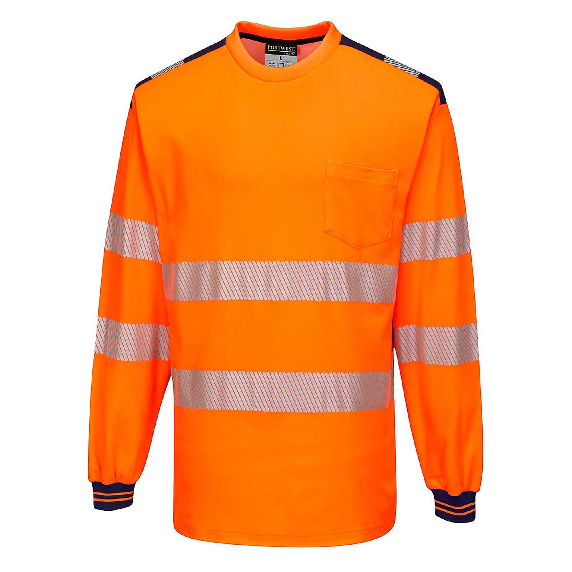 PW3 HI-VIS láthatósági hosszú ujjú póló