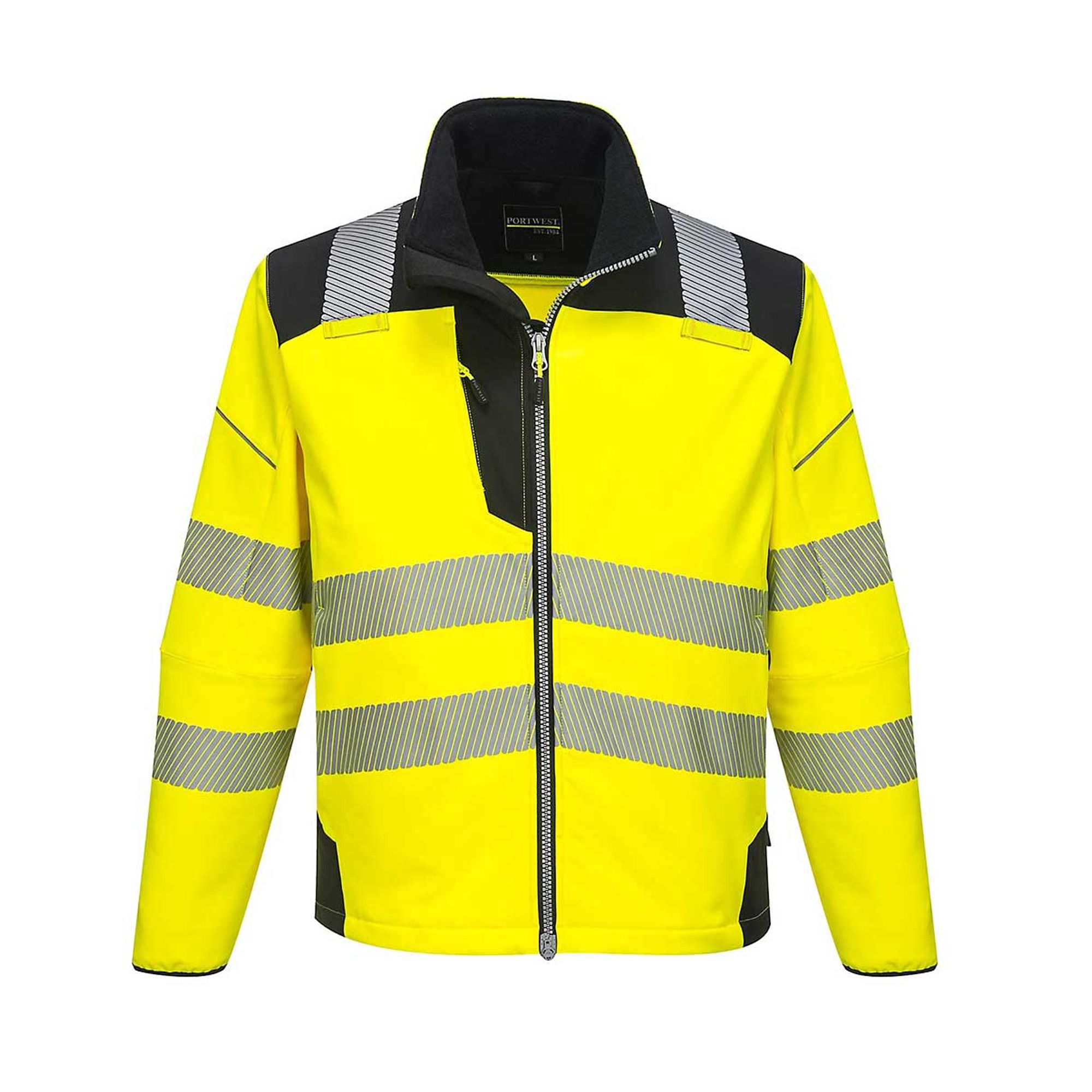 Vision HI-VIS láthatósági softshell kabát