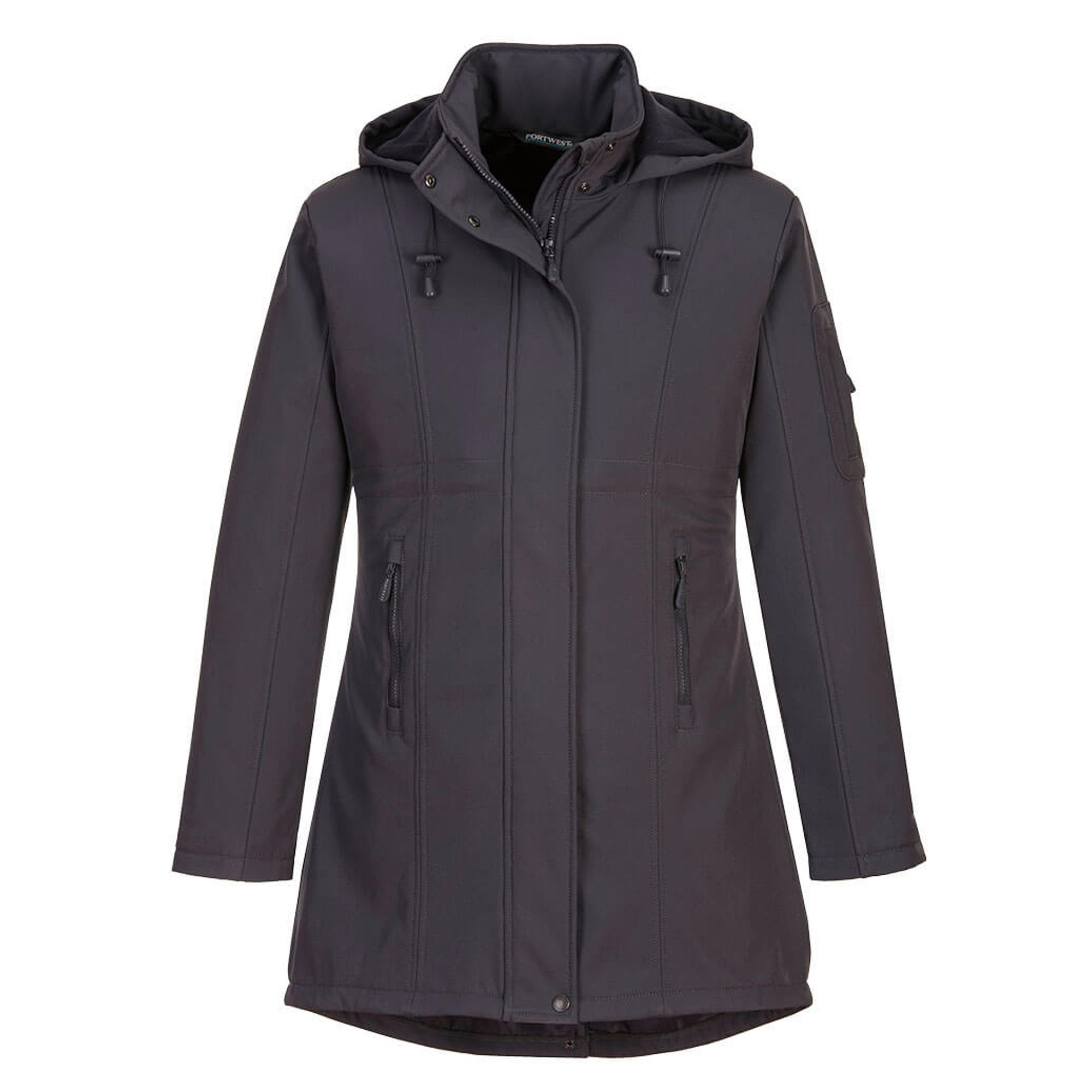 Carla Softshell hosszú női kabát