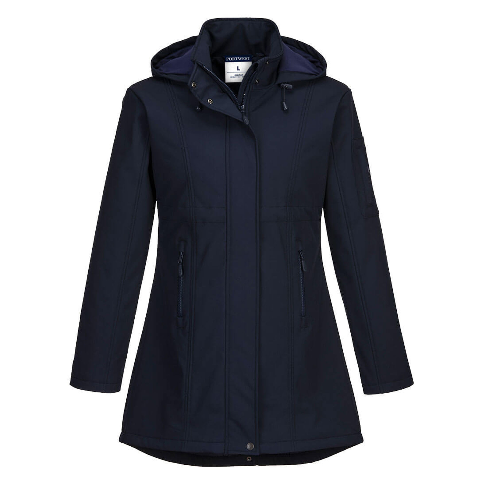 Carla Softshell hosszú női kabát