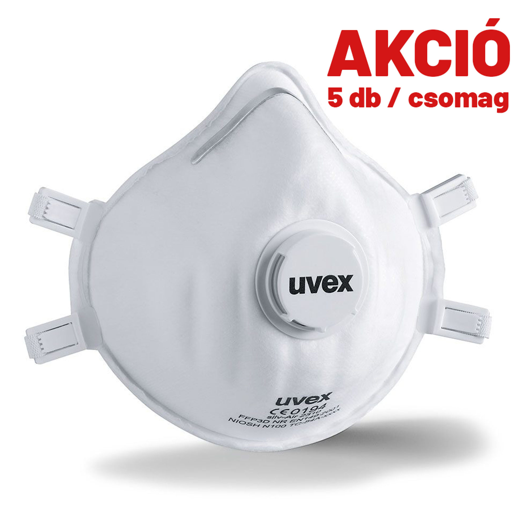 uvex silv-Air classic 2310 FFP3 - porálarc (5db)