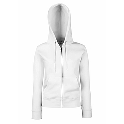 Ladies Zip Thru Hood Swt Jkt - kapucnis, cipzáras női pulóver