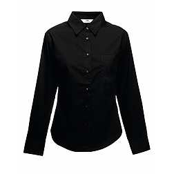 Ladies Poplin Shirt L/S - hosszú ujjú ing