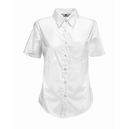 Ladies Poplin Shirt S/S - rövid ujjú ing