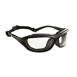 Madlux - fekete / szürke páramentes víztiszta szemüveg