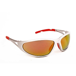 Freelux - ezüst keret / piros tükrös szemüveg