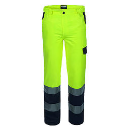 Rossini BICOLORE HI-VIS láthatósági munkanadrág