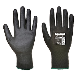 Nylon kesztyű PU tenyérmártott
