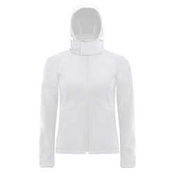 B&C Hooded - női softshell dzseki