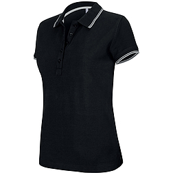 Kariban Ladie s Short Sleeve Polo Shirt - rövid ujjú, női galléros póló