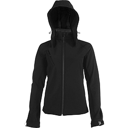 Kariban Softshell Jacket - kapucnis, cipzáras, női dzseki