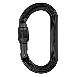 Petzl OK SCREW-LOCK Black - karabíner