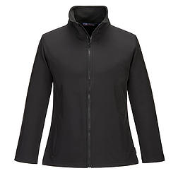 Női Print & Promo kétrétegű softshell kabát