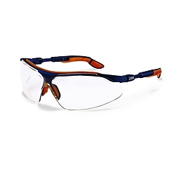 uvex i-vo 9160 - száras védőszemüveg (kék-narancs)