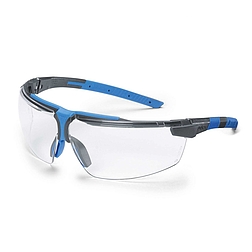 uvex i-3 9190 - száras védőszemüveg (páramentes, szürke-kék)