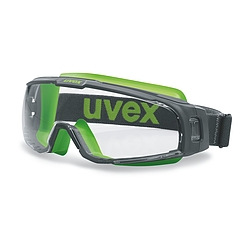 uvex u-sonic 9308 - kosárszemüveg (szürke-lime)