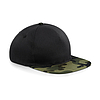 Beechfield Camo Snapback - baseball sapka