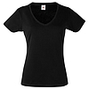 Lady-Fit V Neck V-Weight Tee - rövid ujjú női póló