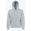 Premium Zip Thru Hooded Sweat - kapucnis, cipzáras pulóver