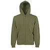 Classic Zip Thru Hooded Swt  - kapucnis, cipzáras pulóver