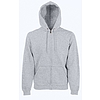 Classic Zip Thru Hooded Swt  - kapucnis, cipzáras pulóver