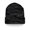 Beechfield B419 Camo Cuffed Beanie - kötött sapka