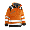 Jobman 1236 - Bélelt, télikabát HI-VIS