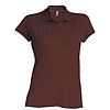 Kariban Pique Polo Shirt - rövid ujjú, női galléros póló