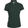 Kariban Pique Polo Shirt - rövid ujjú, női galléros póló