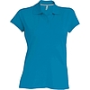 Kariban Pique Polo Shirt - rövid ujjú, női galléros póló