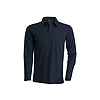 Kariban Pique Polo Shirt - hosszú ujjú, férfi galléros póló