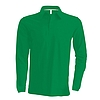 Kariban Pique Polo Shirt - hosszú ujjú, férfi galléros póló