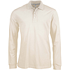 Kariban Pique Polo Shirt - hosszú ujjú, férfi galléros póló