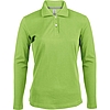 Kariban Pique Polo Shirt - hosszú ujjú, női galléros póló