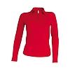 Kariban Pique Polo Shirt - hosszú ujjú, női galléros póló