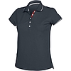 Kariban Short Sleeve Polo Shirt - rövid ujjú, női galléros póló