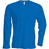 Kariban Long Sleeve Crew Neck - hosszú ujjú, férfi póló