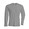 Kariban Long Sleeve Crew Neck - hosszú ujjú, férfi póló
