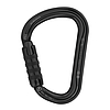 Petzl WILLIAM black TRIACT-LOCK - karabíner