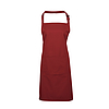 Premier Colours Bib Apron - zsebes felszolgáló kötény