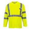 Hi-Vis hosszú ujjú póló zsebbel