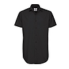 B&C Black Tie - rövid ujjú férfi ing