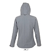 Sols Replay Softshell - kapucnis, cipzáras női dzseki