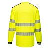 PW3 HI-VIS láthatósági hosszú ujjú póló